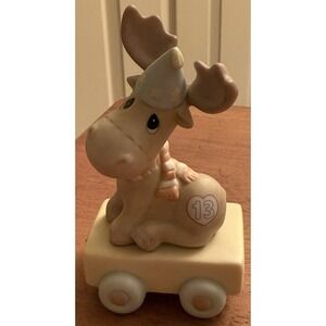 Precious Moments Birthday Train Age 13 Moose Figurine You Mean‎ the Moose To Me
